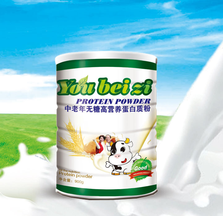優貝滋中老年無糖高營養蛋白質粉
