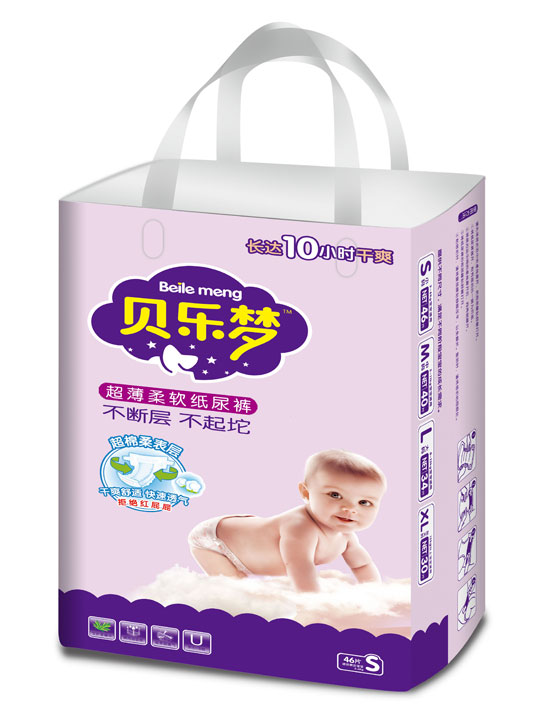 貝樂夢超薄柔軟紙尿褲S碼