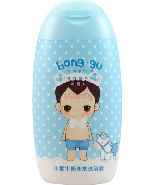 冬己兒童牛奶洗發(fā)沐浴露