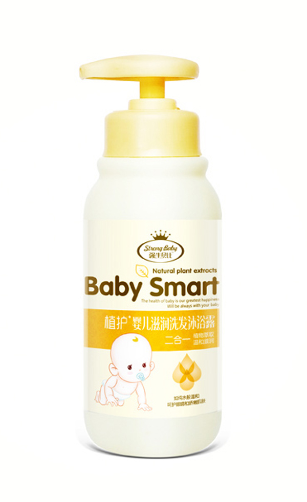 強生貝比嬰兒滋潤洗發沐浴