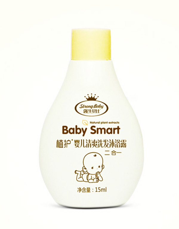 強生貝比嬰兒清爽洗發沐浴露