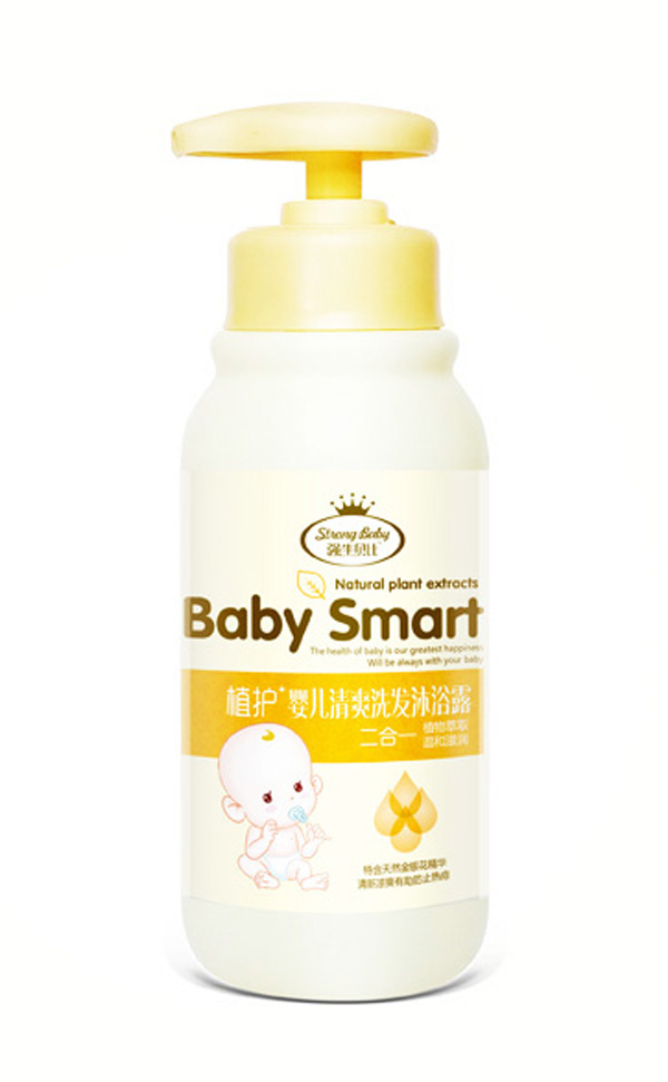 強生貝比嬰兒清爽洗發沐浴露