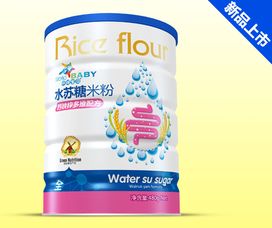 環球寶貝水蘇糖鐵聽-鈣鐵鋅多維米粉