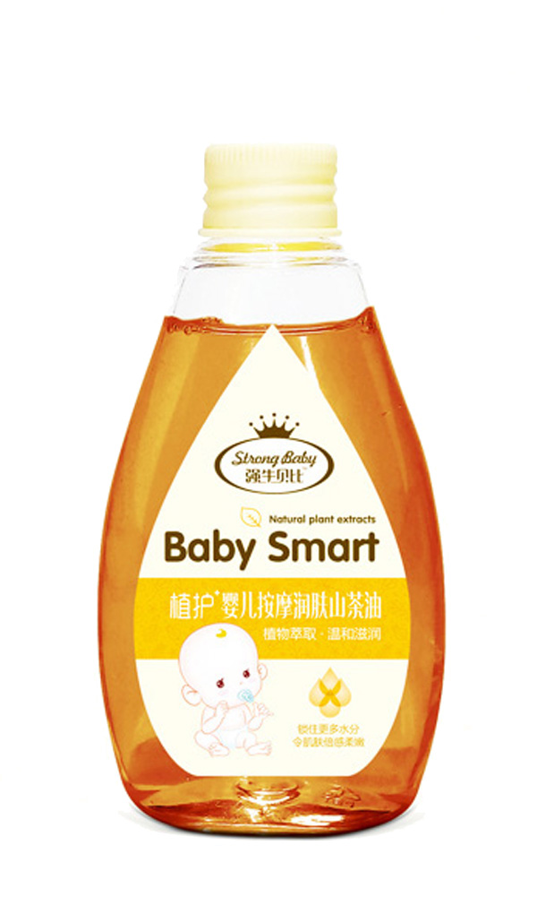 強生貝比嬰兒按摩潤膚山茶油