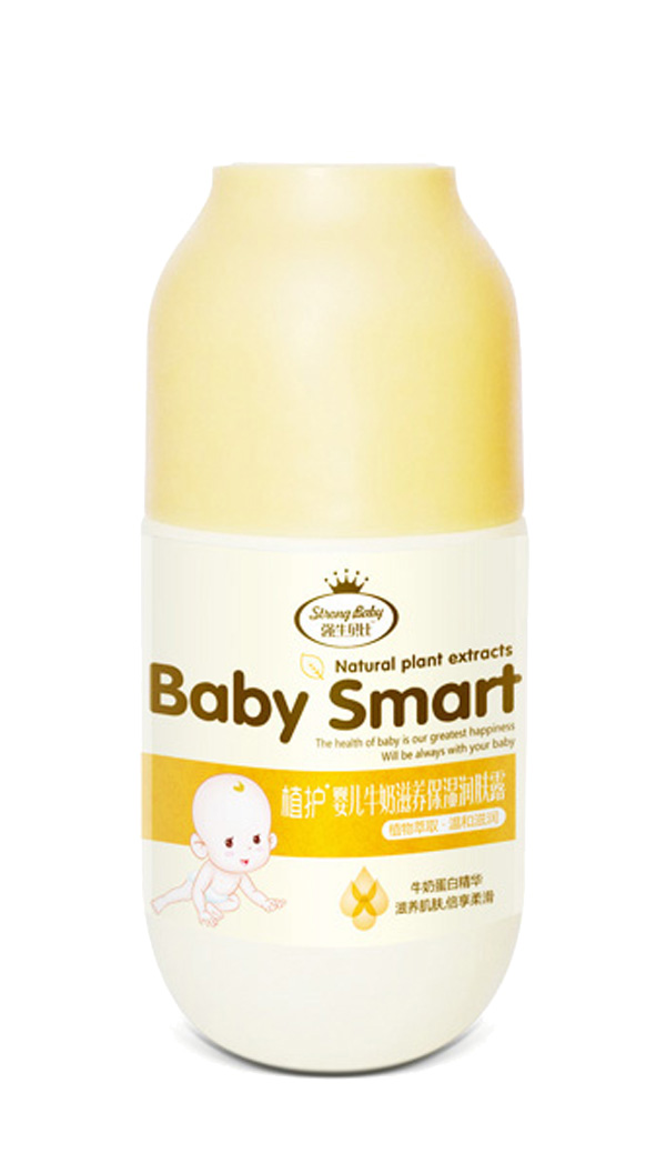 強生貝比嬰兒牛奶滋養保濕潤膚露