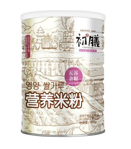 初膳800g營養米粉五谷雜糧配方