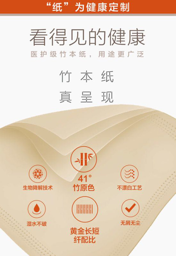 巧思 醫護級竹本紙