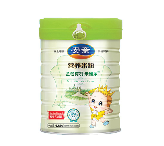 安親428克米維樂(lè)鈣鐵鋅胡蘿卜有機(jī)米粉