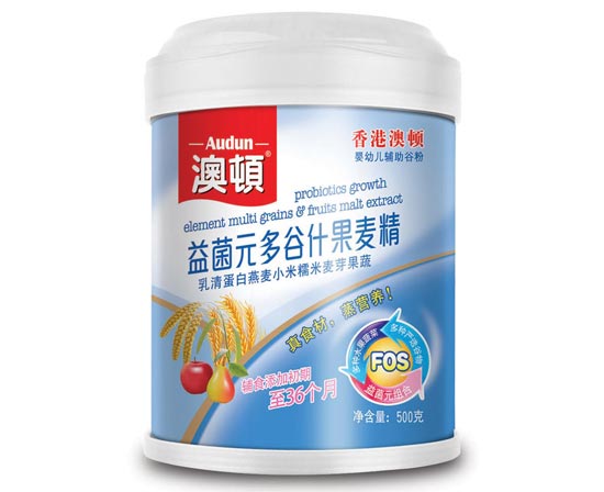 澳頓乳鐵蛋白麥精500(白蓋)