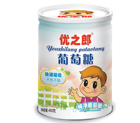 優之郎葡萄糖400克罐