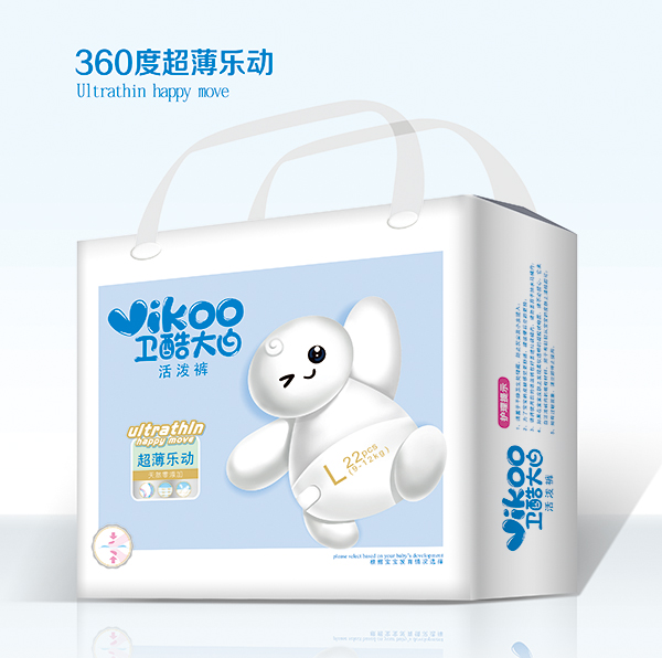 衛酷大白活潑褲L碼22片