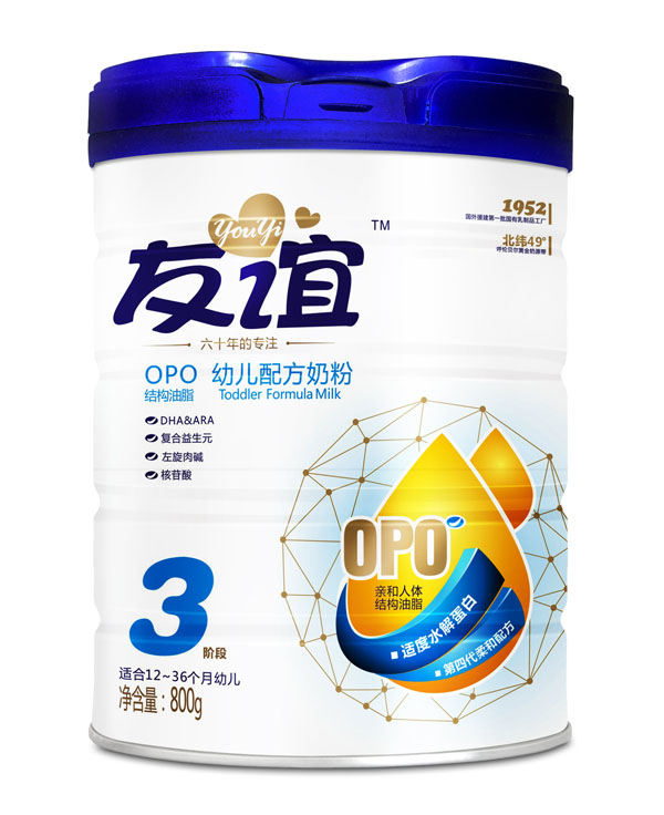 友誼OPO幼兒配方奶粉3段