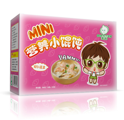 麥聰營養小餛飩蝦仁蔬菜1