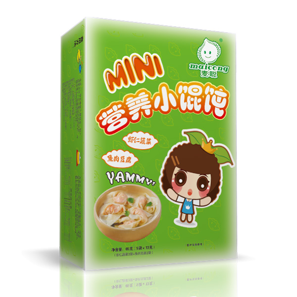 麥聰營養小餛飩蝦仁蔬菜+魚肉蔬菜2