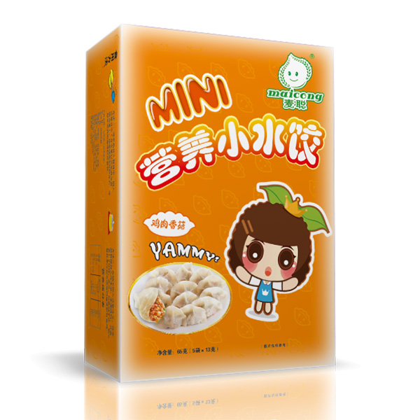 麥聰營養小水餃雞肉香菇2