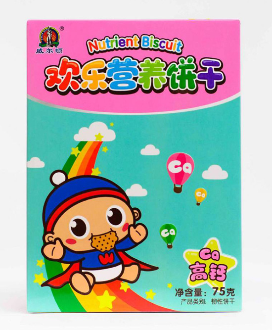 威爾頓75G歡樂營養餅干(高鈣味)