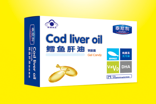 泰斯利鱈魚(yú)肝油軟膠囊