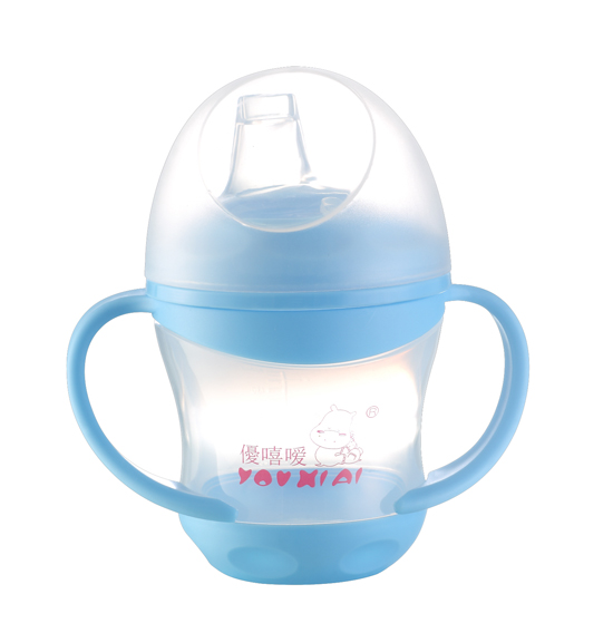 優嘻噯鴨嘴式訓練杯藍色