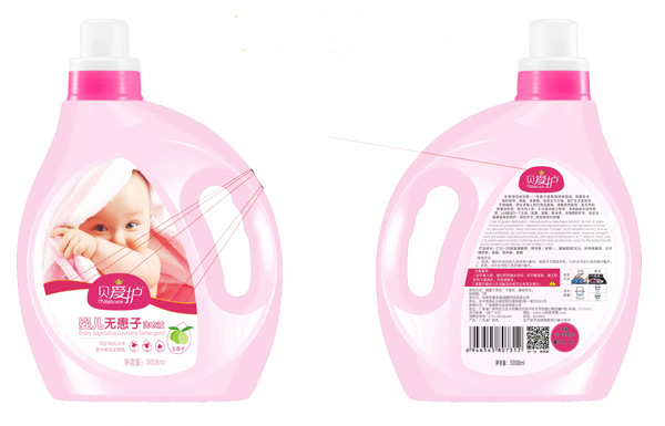 貝愛護嬰兒無患子洗衣液3008ml