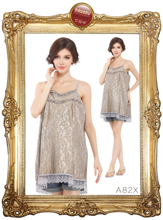 艾瑪咪純銀燙花防輻射服A82X