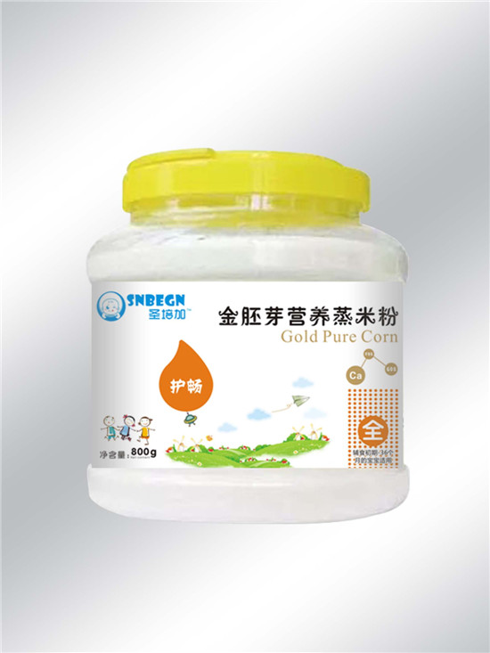 圣培加金胚芽營養蒸米粉護暢配方透明大桶裝