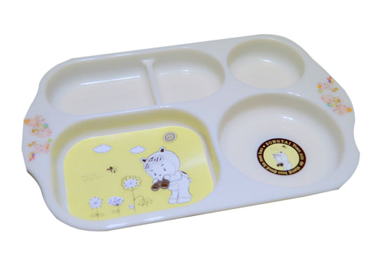 淞泰環保可降解寶寶兒童餐盤分5格安全無毒