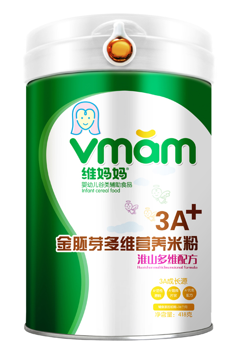 維媽媽淮山多維3A金胚芽營(yíng)養(yǎng)米粉