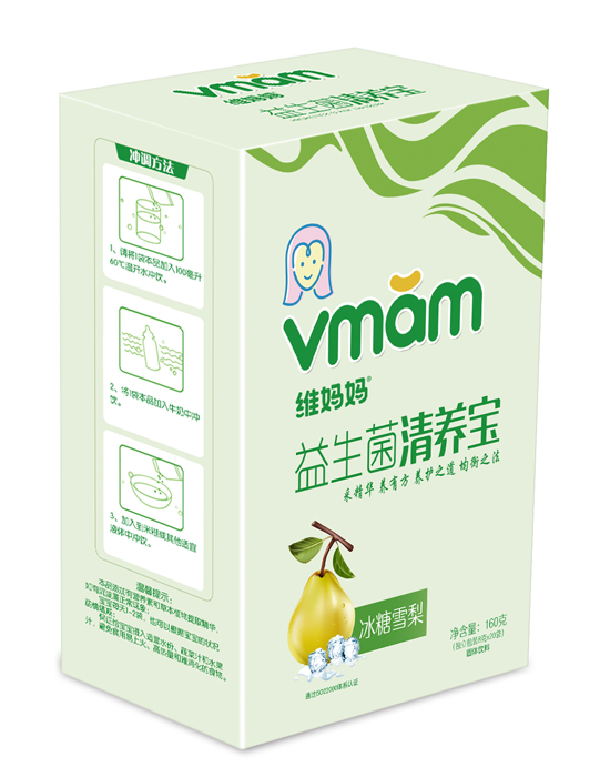 維媽媽冰糖雪梨益生菌清養寶盒裝
