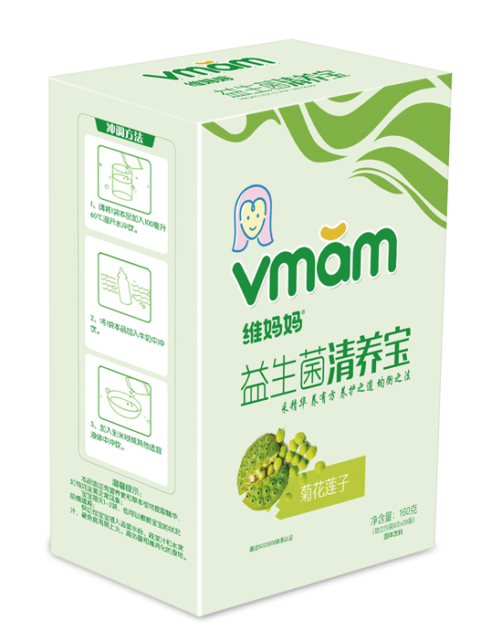 維媽媽菊花蓮子益生菌清養寶盒裝