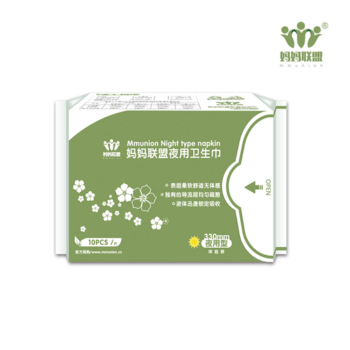 衛生巾效果圖媽媽聯盟-夜用