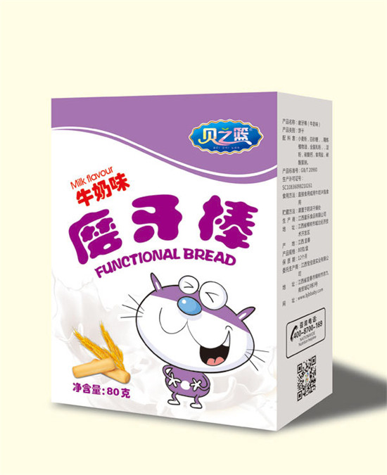 貝之籃牛奶味磨牙棒盒裝