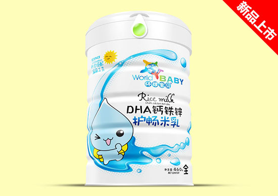 環球寶貝米乳鐵聽裝-DHA鈣鐵鋅