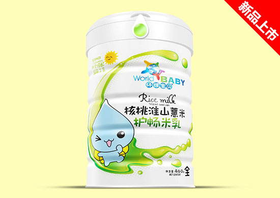 環球寶貝米乳鐵聽裝-核桃淮山薏米