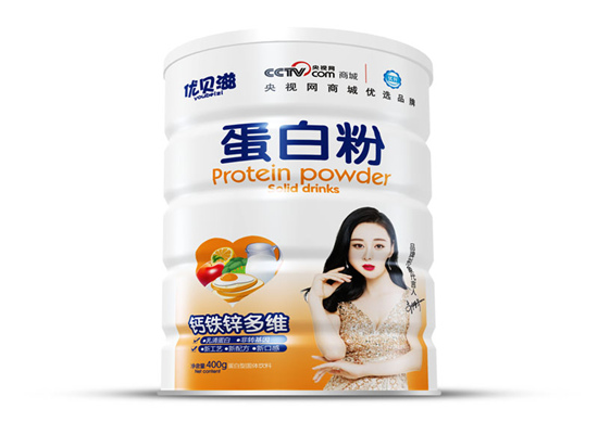 優貝滋鈣鐵鋅多維蛋白粉