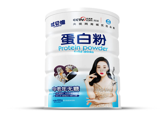 優貝滋中老年無糖蛋白粉