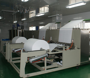 知心貝比濕巾生產(chǎn)車間