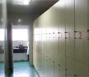 知心貝比濕巾生產(chǎn)車間