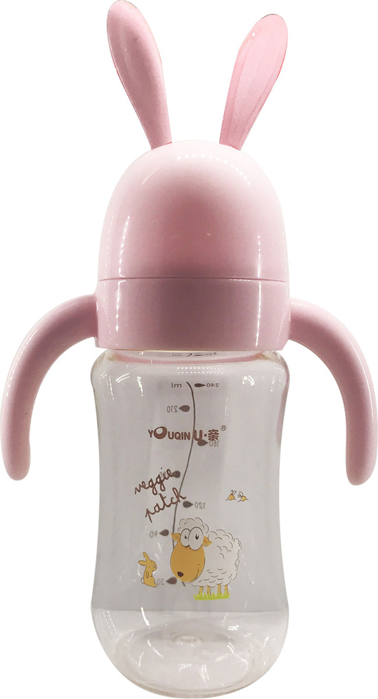 優親小羊奶瓶粉色