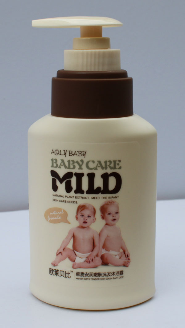 歐萊貝比燕麥安潤潤膚洗發沐浴露