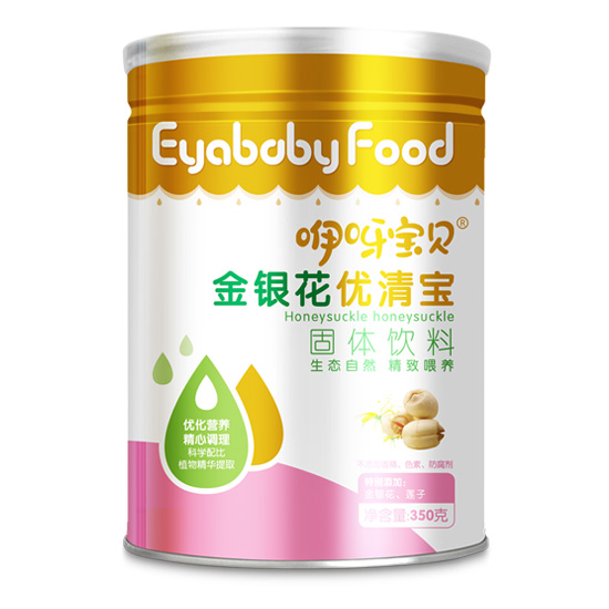 咿呀寶貝金銀花優清寶-桶裝