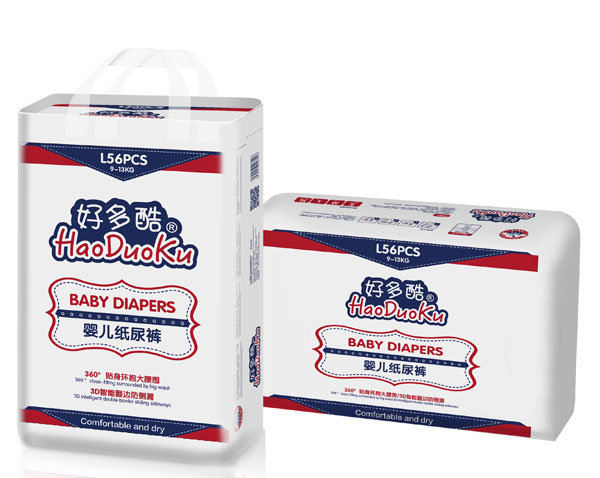 好多酷360°貼身環腰紙尿褲L56