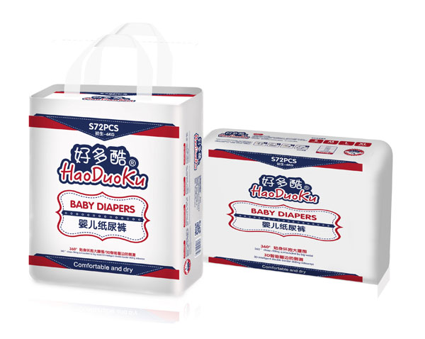 好多酷360°貼身環腰紙尿褲S72