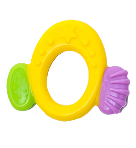 盟寶牙膠橢圓彩色