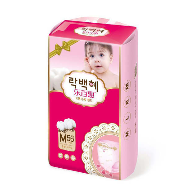 樂(lè)百惠全芯體拉拉褲M(mǎn)碼56片