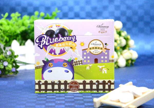 芊妮牛奶片-藍莓味