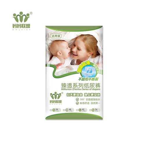 媽媽聯盟臻透試用裝紙尿褲