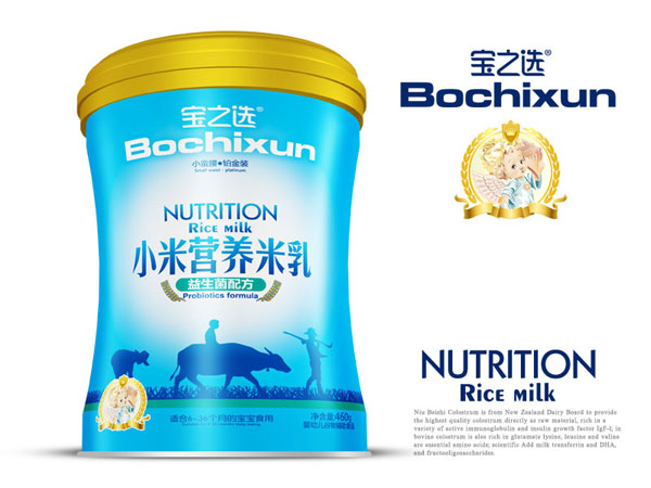 寶之選小米營養米乳鐵聽-益生菌