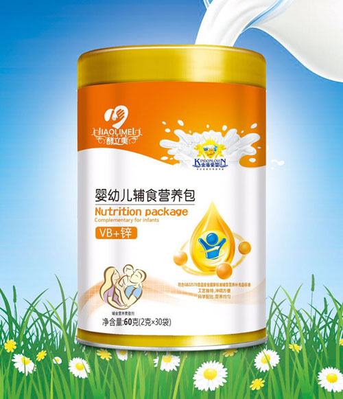 酵立美VB+鋅嬰幼兒輔食營養包