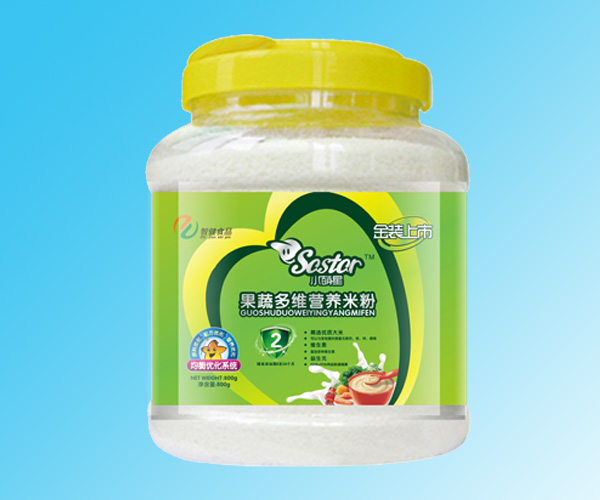 小萌星果蔬多維營養米粉