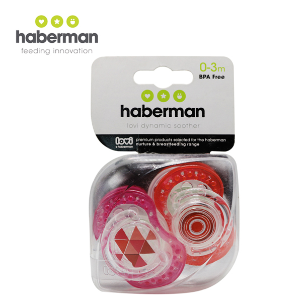 哈伯曼安撫奶嘴 雙粒紅色.jpg 哈伯曼安撫奶嘴 雙粒紅色.jpg